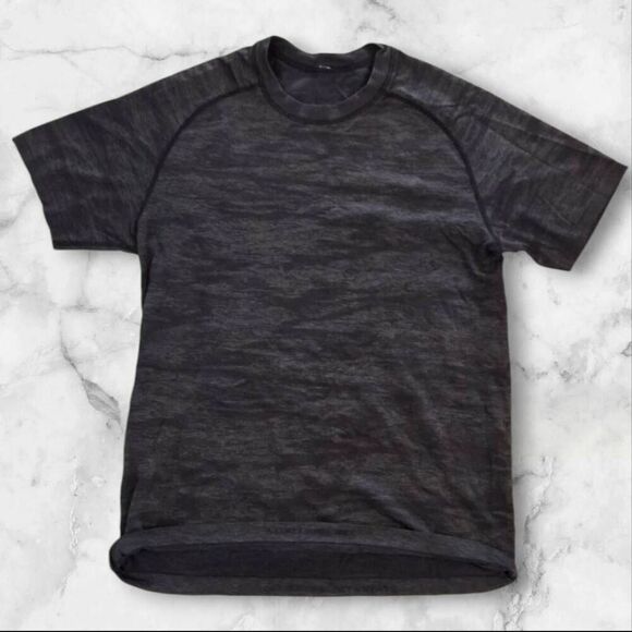 Lululemon Mens Large Camo Vent Tech Short Sleeve - Picture 1 of 4